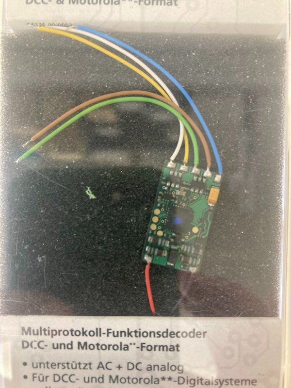 Piko Modellini di ferrovie: Piko H0 56126 Multiprotokoll Funktionsdecoder in OVP – Nuovo e nell'imballaggio originale da Büsserach venduto da ModellbahnDepot 1