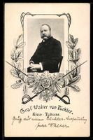 Portrait von Graf Walter von Pückler, K