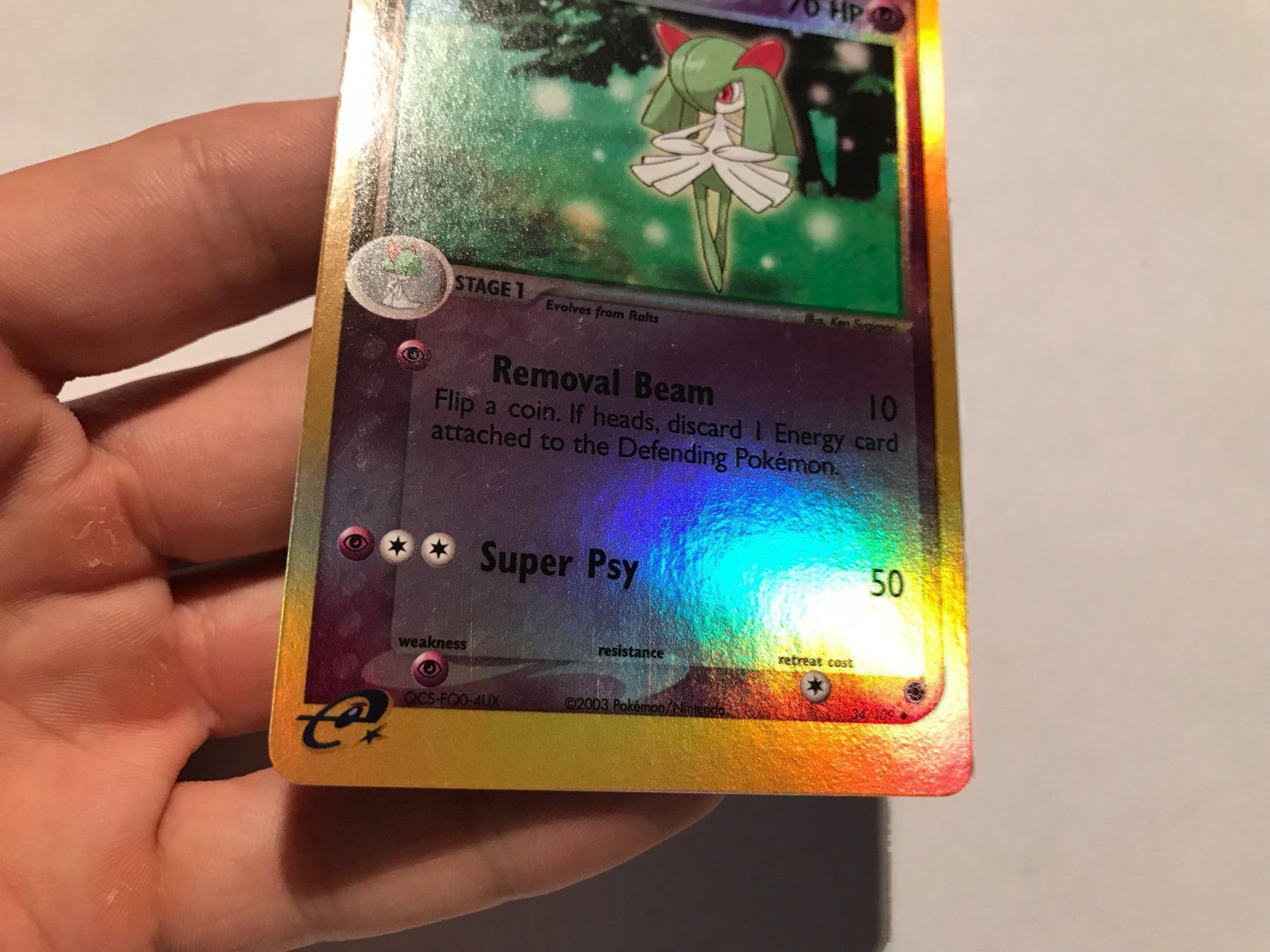 Pokémon Carte collezionabili: Kirlia reverse holo – Usato da Hagendorn venduto da Pokecollectorch 2