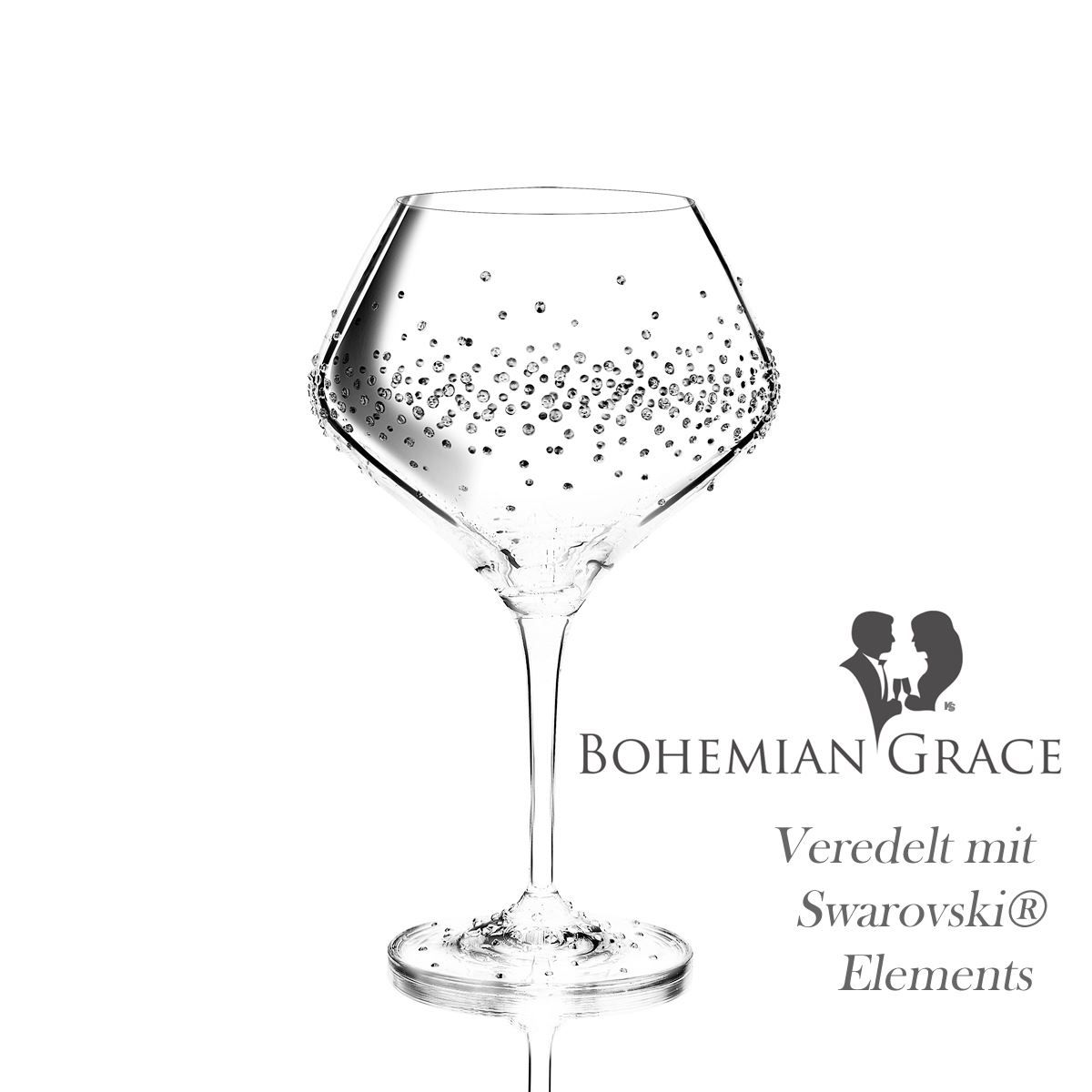 Bicchieri: Weinglas 2 Stk HERMES 470 Bohemian Grace – Nuovo e nell'imballaggio originale da Wettingen venduto da kochshop 2