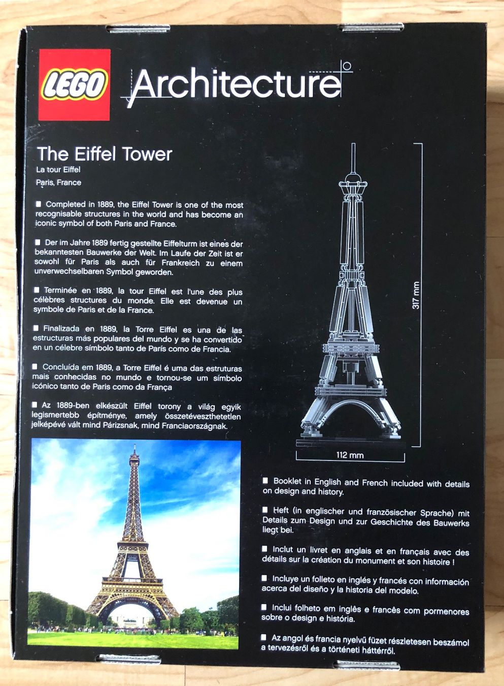 Lego Spielzeuge: LEGO Architecture 21019 Eiffelturm The Eiffel Tower NEU &OVP – Neu und originalverpackt aus Unterseen von Wue411 1
