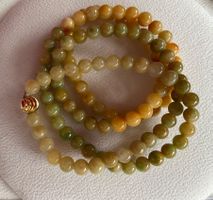 Halskette mit Jadeite-Jade Typ A 68 cm geschlossen