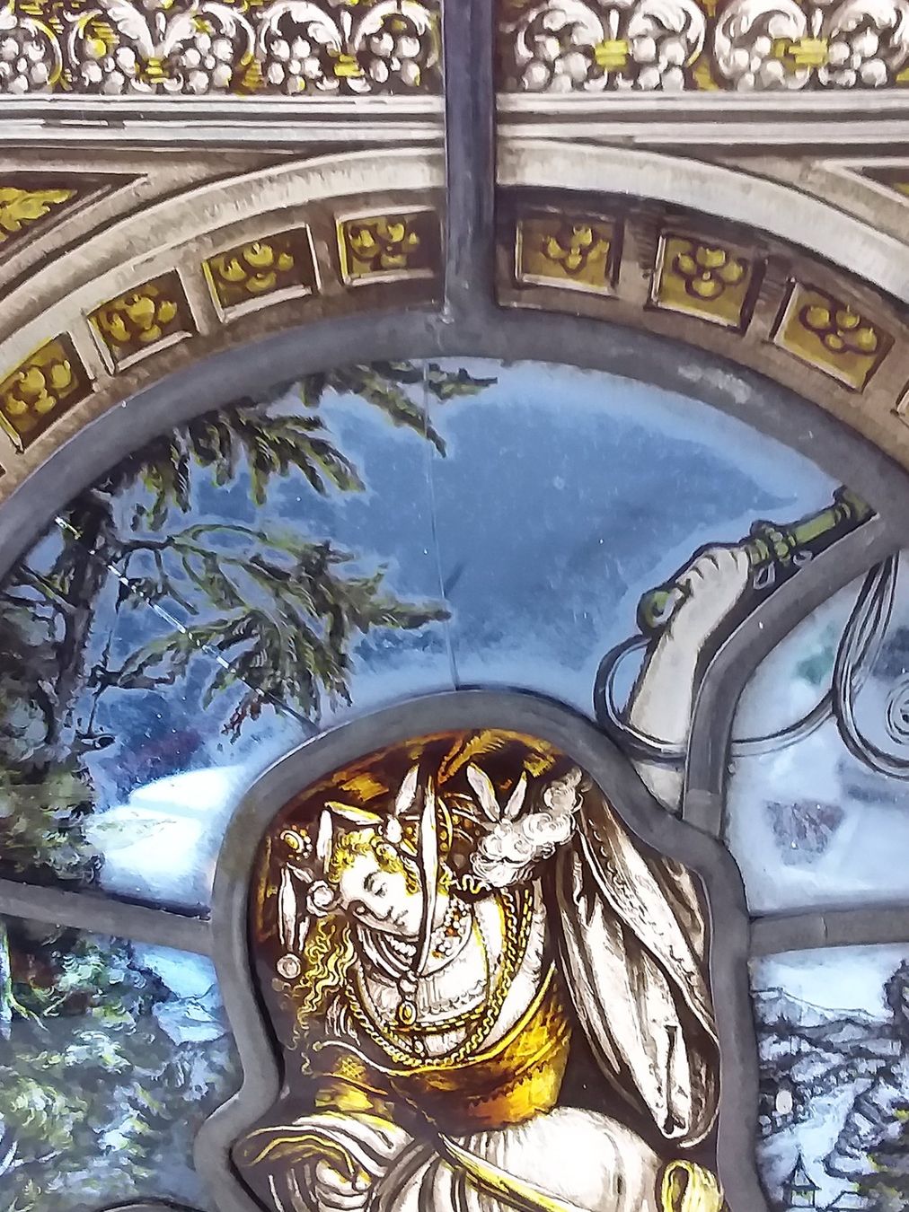 Finestre: Mosaik-Buntglasfenster '900 - Antik – Usato da Lugano venduto da Maurizio_Collector 2