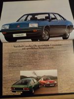 Prospekt Vauxhall Cavalier (wie Opel Manta) ca. 1979