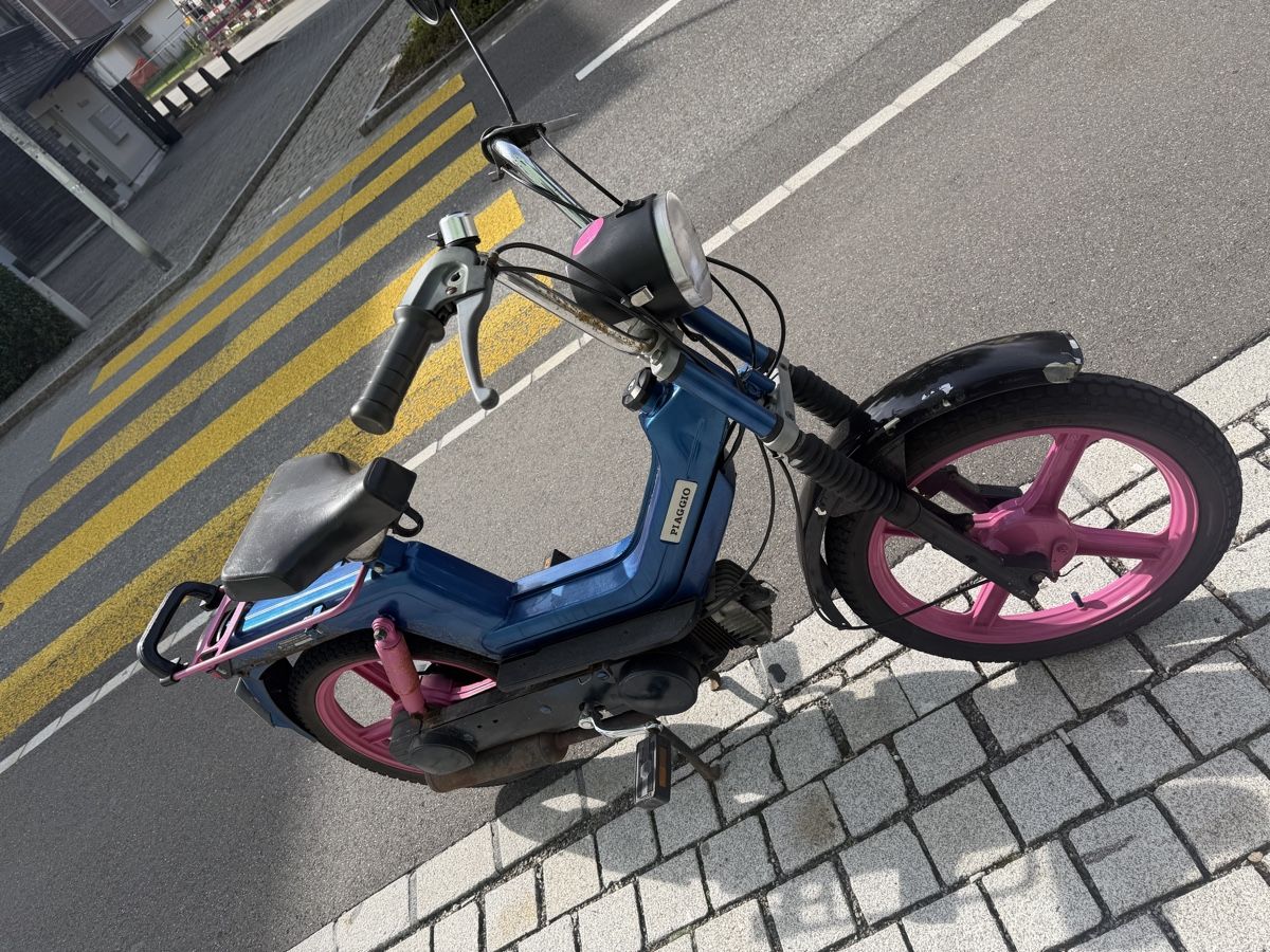 Piaggio Ciclomotori: Piaggio si Mofa blau pink – Usato da Seewen SZ venduto da ale_n7jg