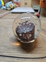 Deko Glas Kugel Briefbeschwerer  (V)