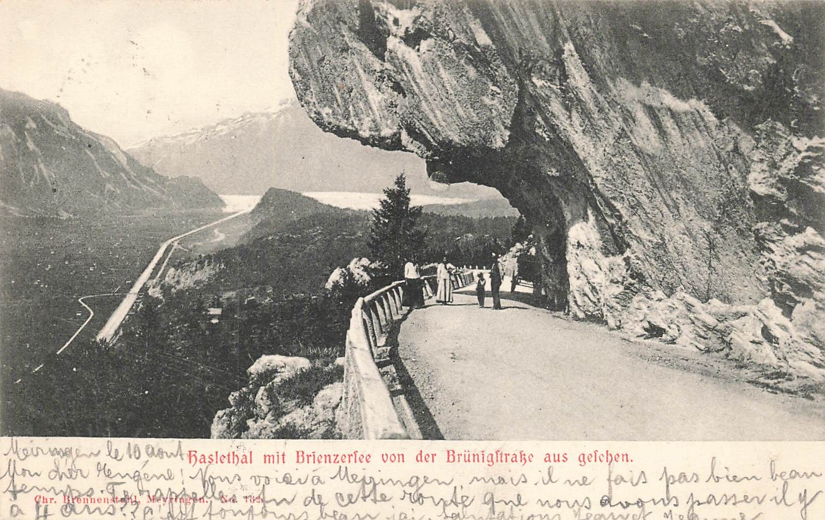 Cartes postales: Faslethal mit Brienzersee anime – D'occasion à Biasca par Blenio71