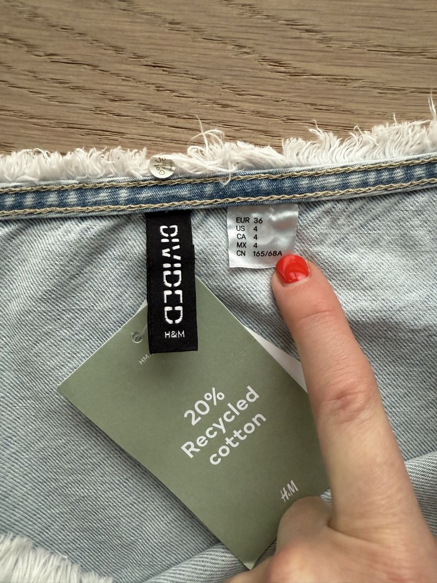 H&M Röcke: New denim mini skirt by H&M, 36 – Neu und originalverpackt aus Zug von Nat.yushkevich 6