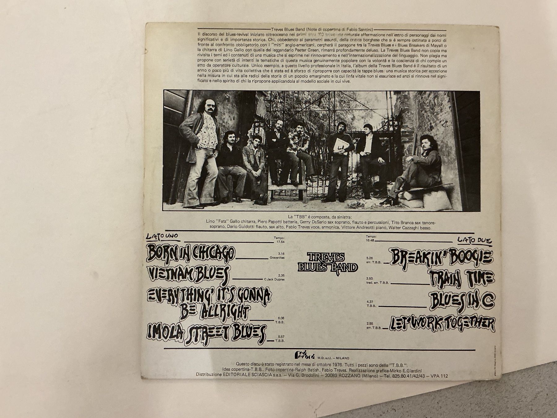 Vinyles: Treves Blues Band LP – D'occasion à Winterthur par Tumko_7_Vinyl 1