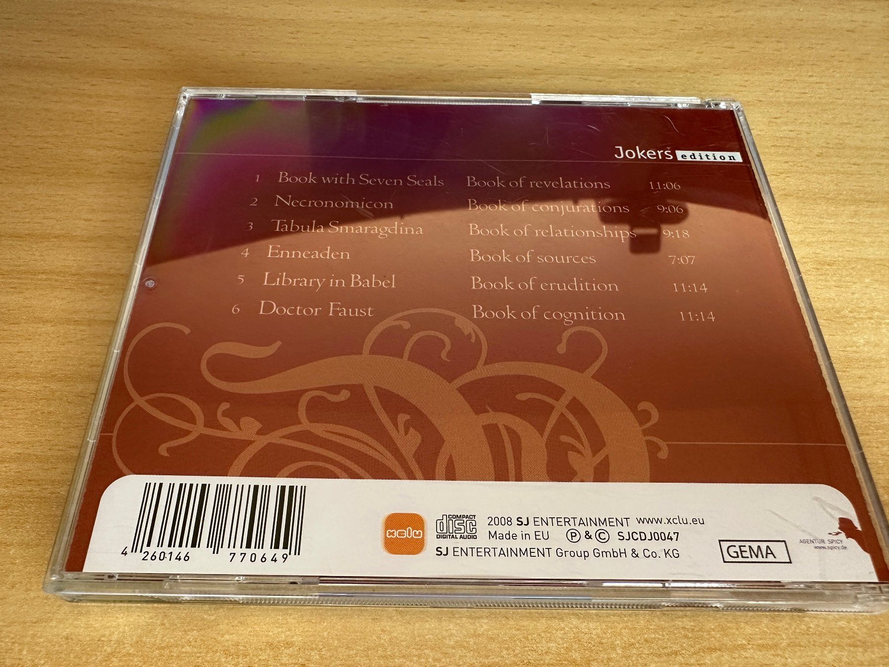 CD: F6 Bibliotheka Mystica – Usato da Rikon im Tösstal venduto da Alpenmutz 1