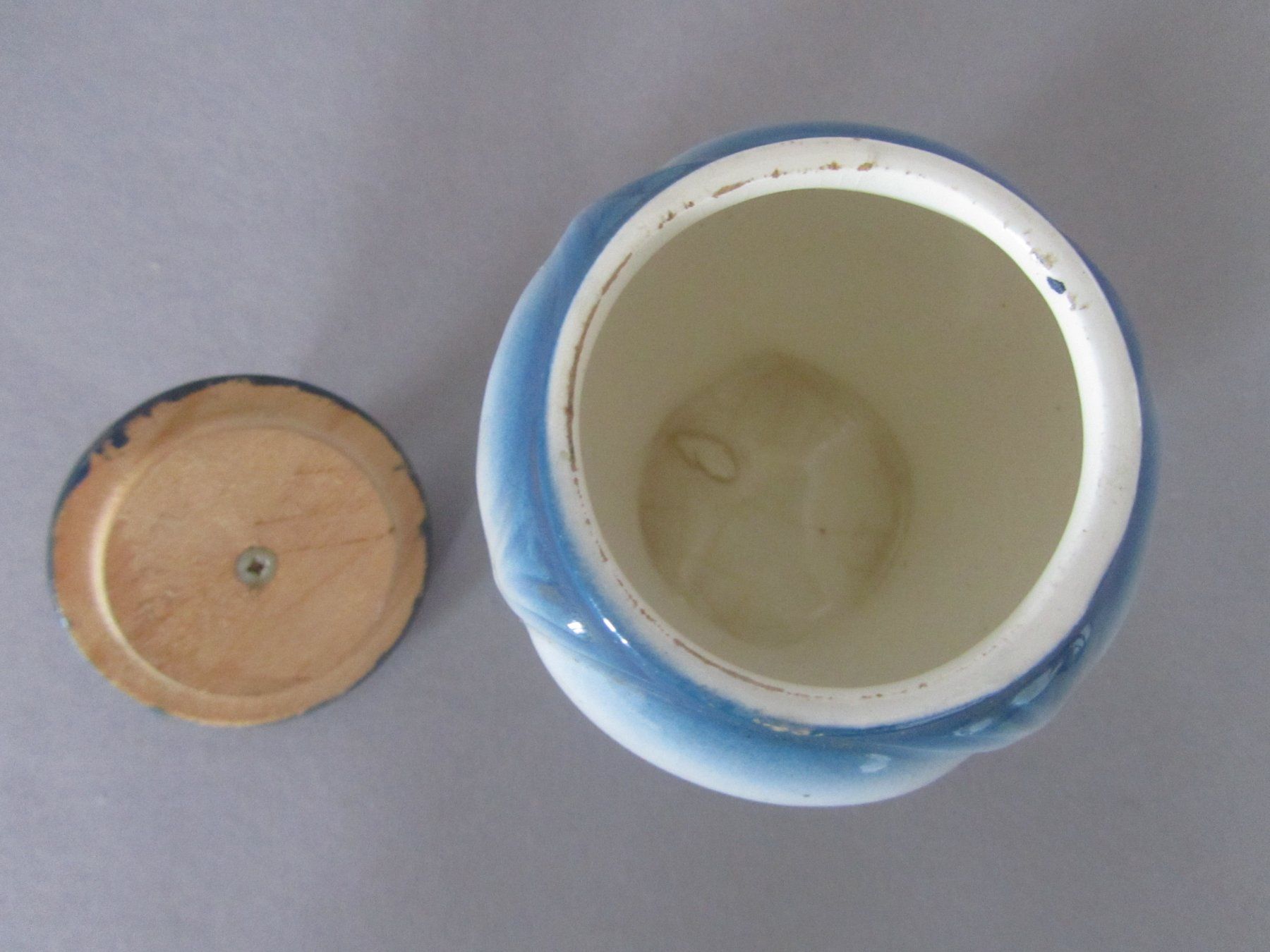 Contenitori & Simili: Pfeffer Dose, Vintage blau-weiss, Shabby Chic – Usato da Seengen venduto da mikelele 3