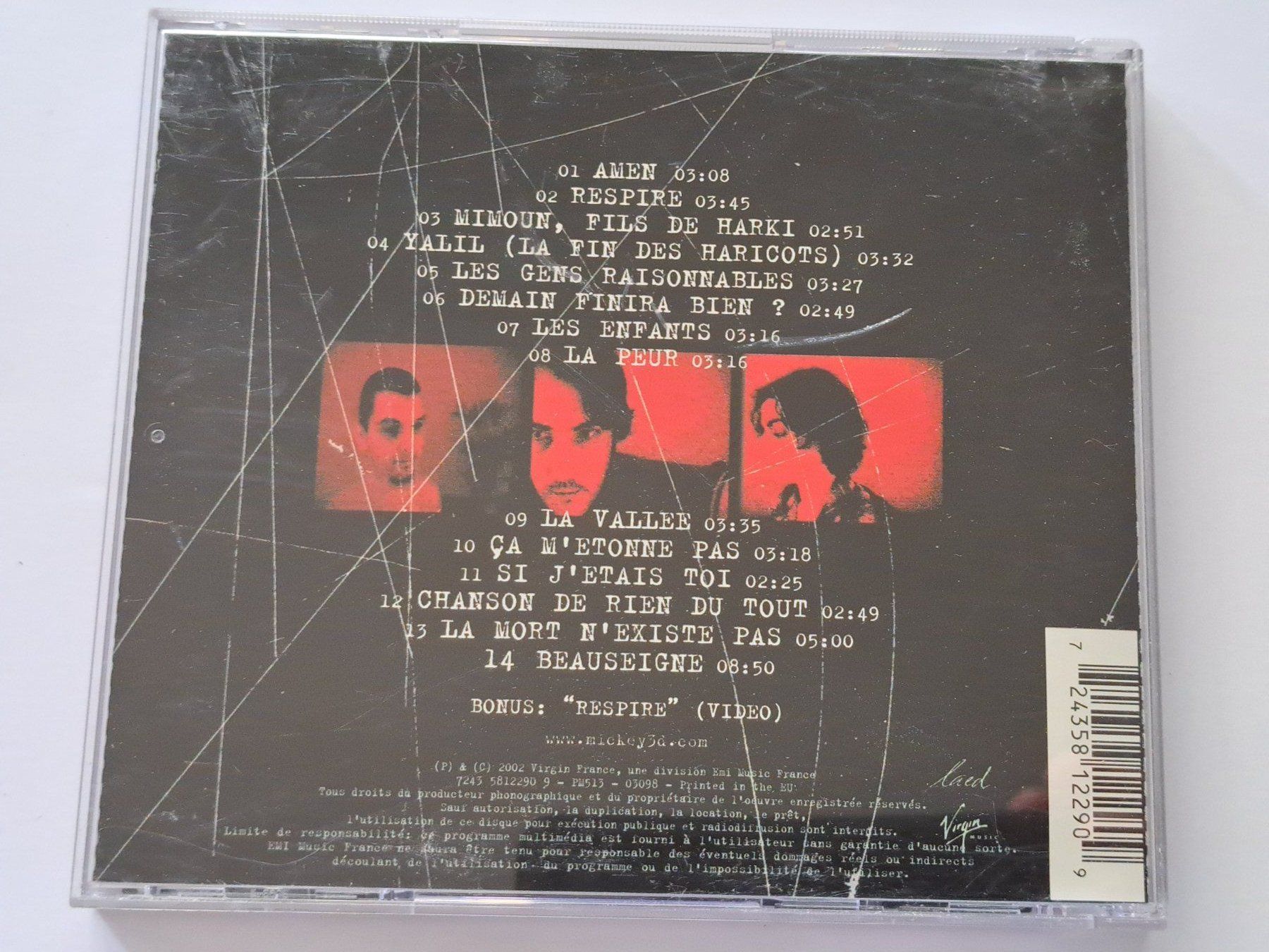 CDs: Cd Mickey 3D - tu vas pas mourir de rire – Gebraucht aus Pully von bro_n52j 1