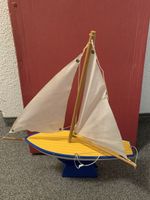 Wunderschönes Vintage Segelboot aus Holz (ca. 40 cm) ⛵️Ki9