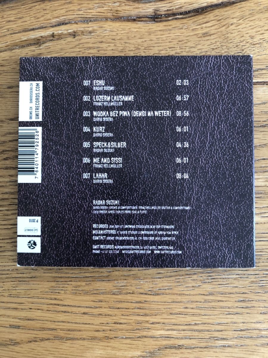 CD: Radar Suzuki - Lahar  – Usato da Embrach venduto da rocky84 2