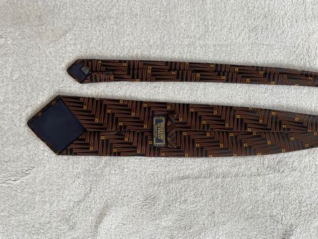 Cravate Vintage Vitaliano Luiselli, Soie Italienne luxe!