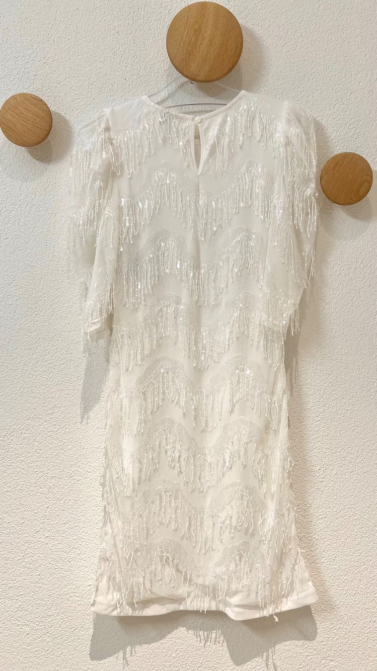 Vestiti: YAS Weisses Kleid, Gr. XS – Usato da Zürich venduto da berthy 1