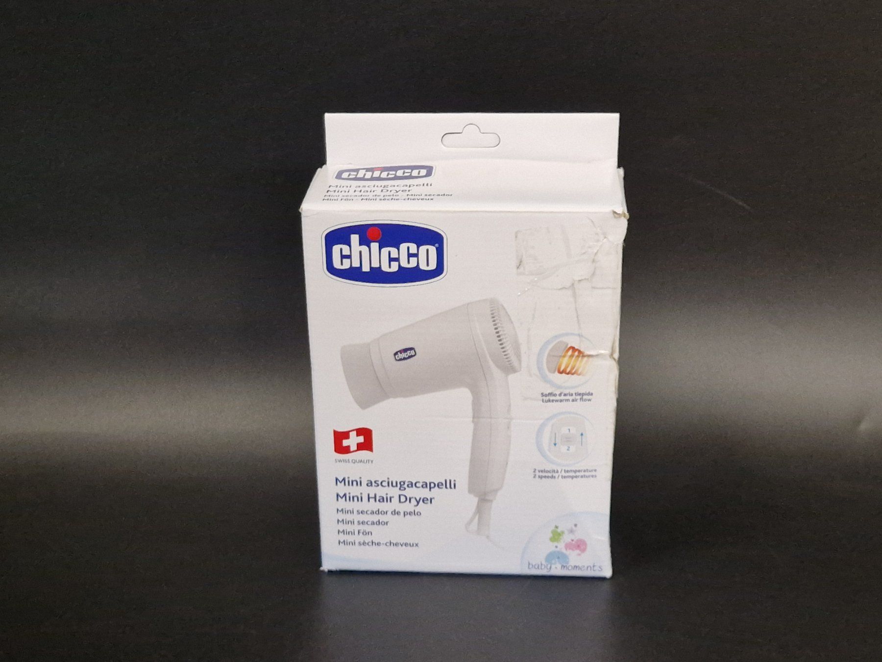 Asciugacapelli: CHICCO Mini Baby Haartrockner – Nuovo (secondo la descrizione) da Muhen venduto da Restwert_Muhen