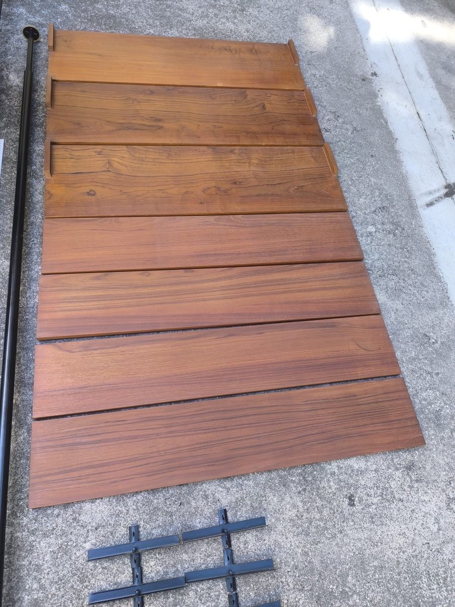 Scaffali: Teak Teleskopregal Regal Regalsystem – Usato da Sissach venduto da skippy010 2