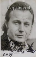 Karl Walter Diess (1928-2014) Schauspieler - Autogramm