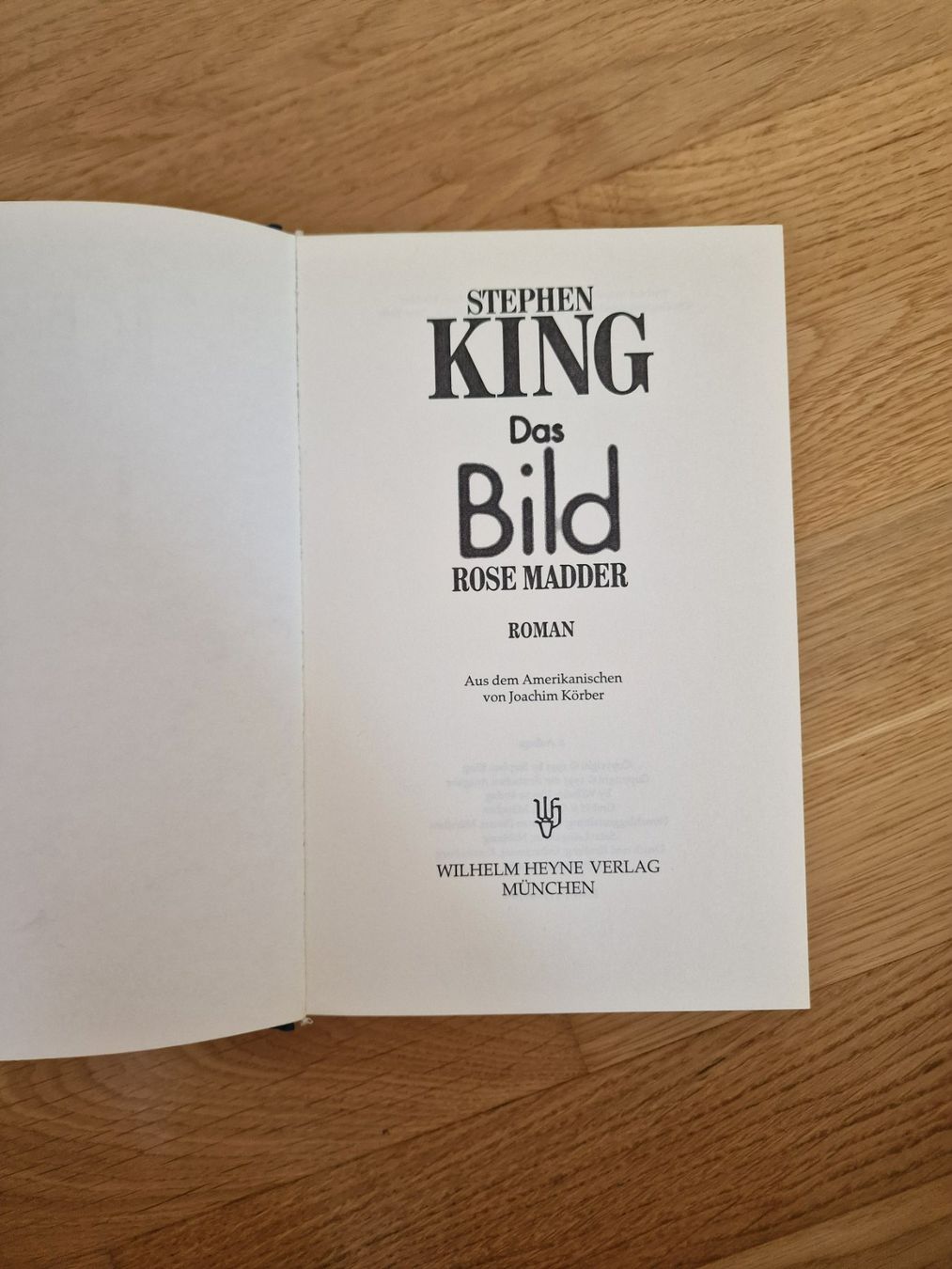 Libri: Das Bild - Stephen King – Usato da St. Gallen venduto da schwnina 1