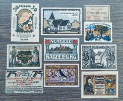 Deutschland Notgeld LOT 10 Stück !!!!!!!