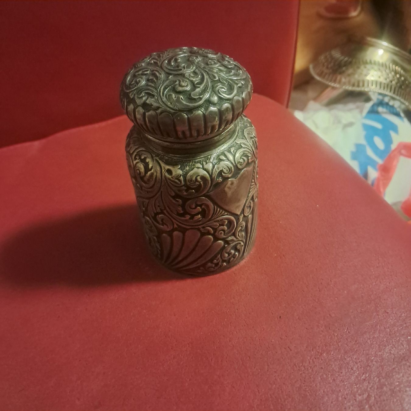Anhänger: Antiker Silber-Etui Jugendstil mi  – Gebraucht aus Dietikon von una_y6wy