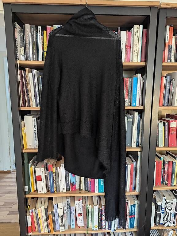 Pulls & Sweat-shirts: Schwarzer Mohair-Pullover – D'occasion à Zürich par lin_6dtc 4