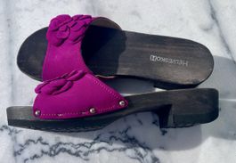 Helvesko Damen-Sandalen Grösse 42, pink/fuchsia, neu