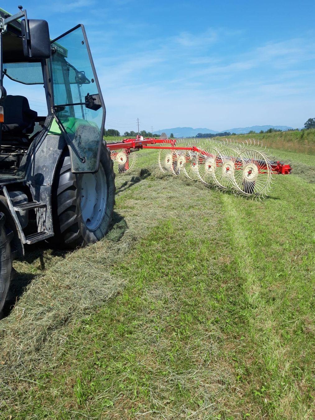 Raccolta foraggio grezzo: Sternradrechen / Sternradschwader – Usato da Kriessern venduto da Gumsle8759 1