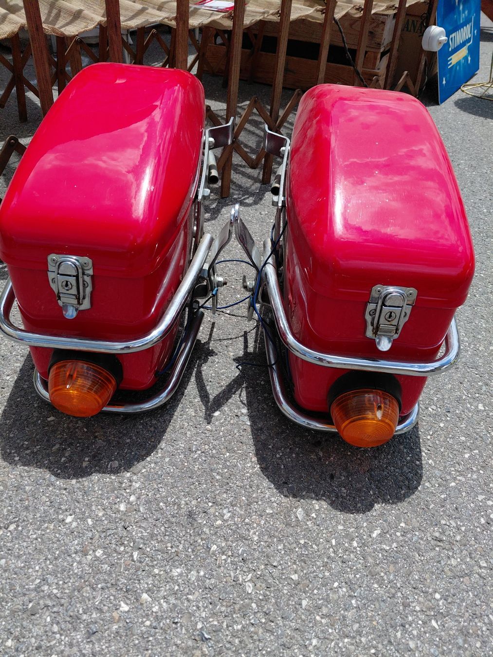 Harley-Davidson Reisekoffer: Sacoches latérales en polyester – Gebraucht aus Noiraigue von pel_ny7d