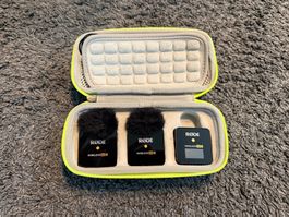 RØDE Wireless GO II Dual – 2 Funkmikrofone + Empfänger & Zub