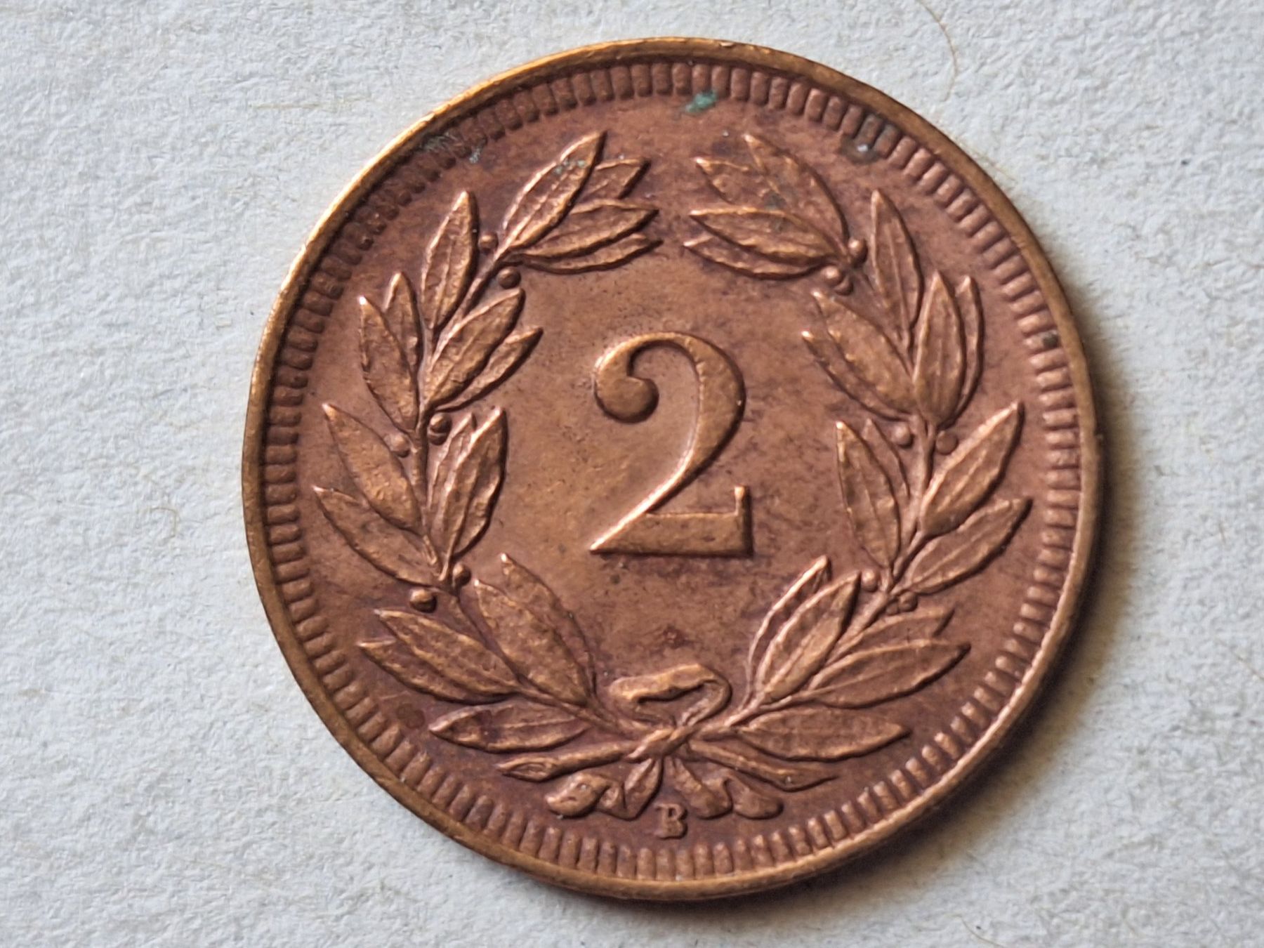 Tutti le monete: 2cts 1909 / SS – Usato da Couvet venduto da zeze03 1