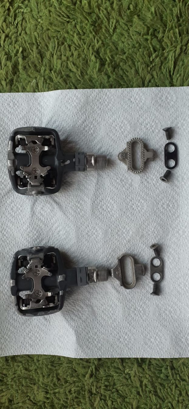 Pezzi di ricambio: MTB Klickpedale mit Cleats – Usato da Pragg-Jenaz venduto da Gigolo60 1