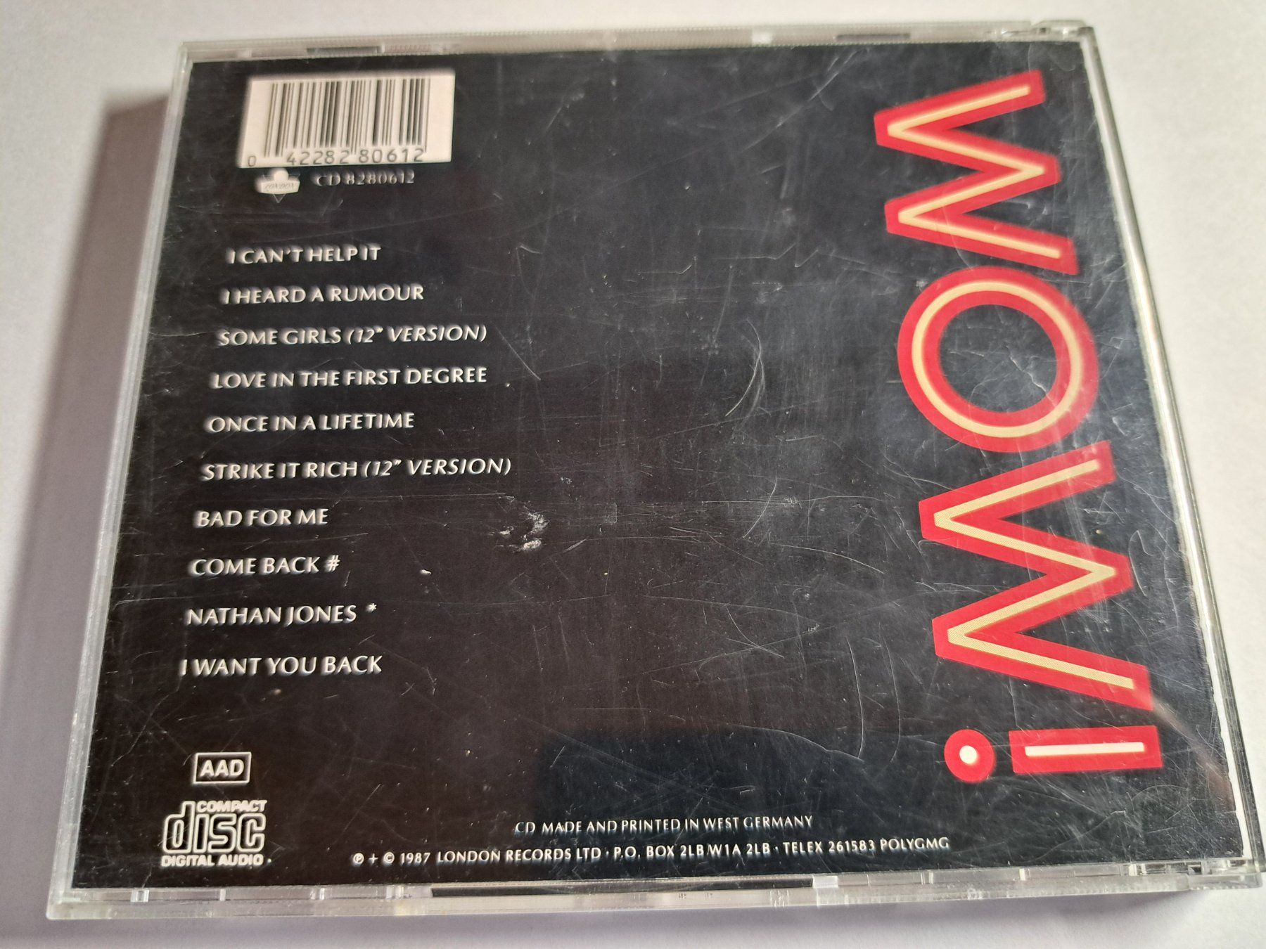 CD: BANANARAMA - Wow! – Usato da Wichtrach venduto da LuckyLuke69 1