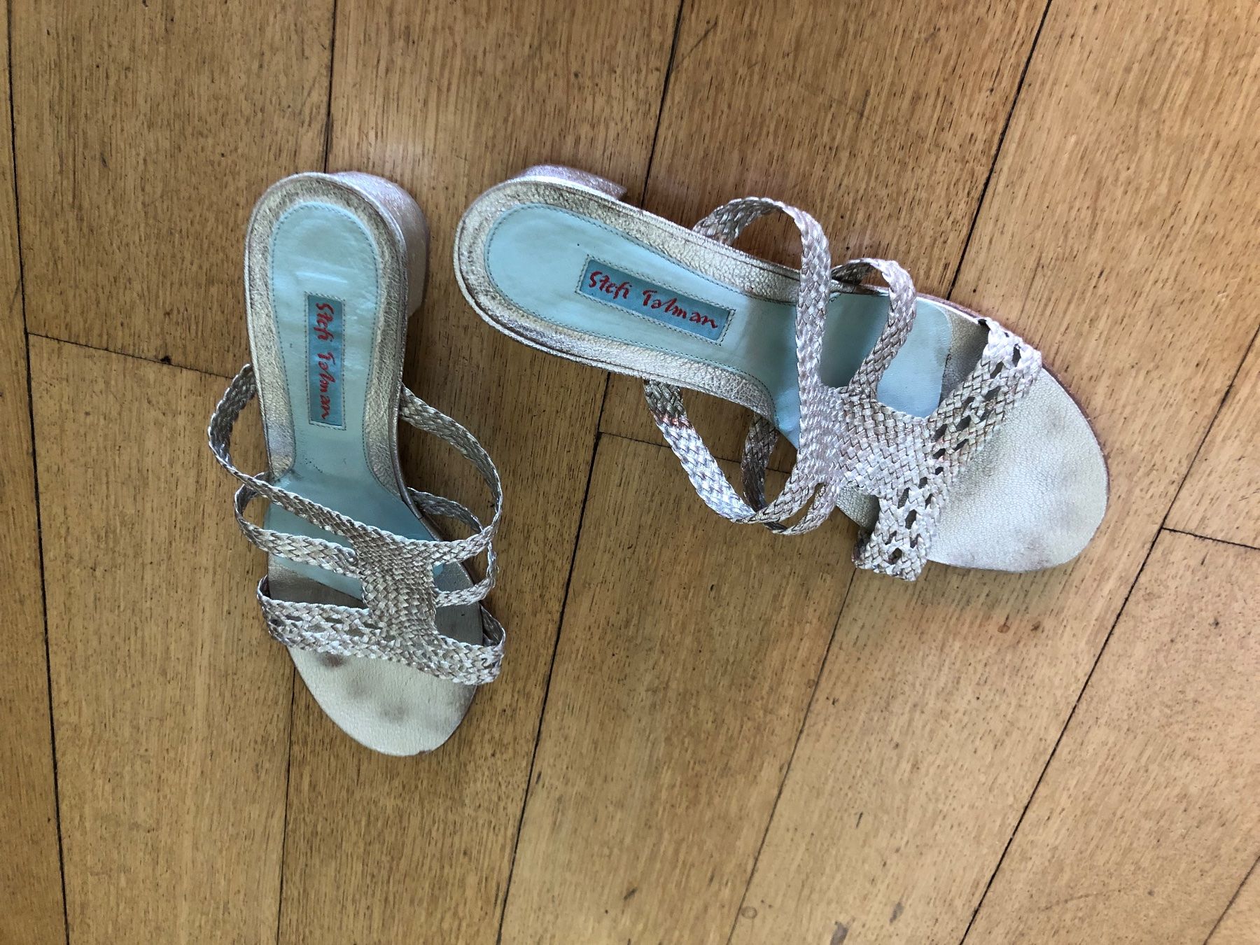 Stefi Talman Scarpe da donna: STEFI TALMAN Silber Echtleder! WUNDERSCHÖN! Gr 39.5 – Usato da Bern venduto da Etzy 1