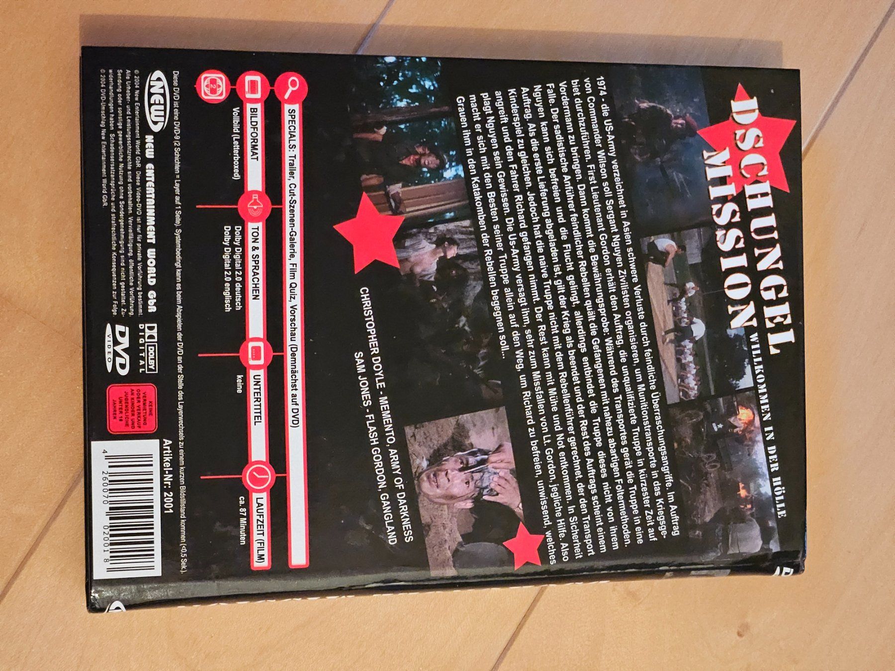 Alle DVDs: Dschungel Mission -  kleine Hartbox – Gebraucht aus Wildberg von Reunionevents 1