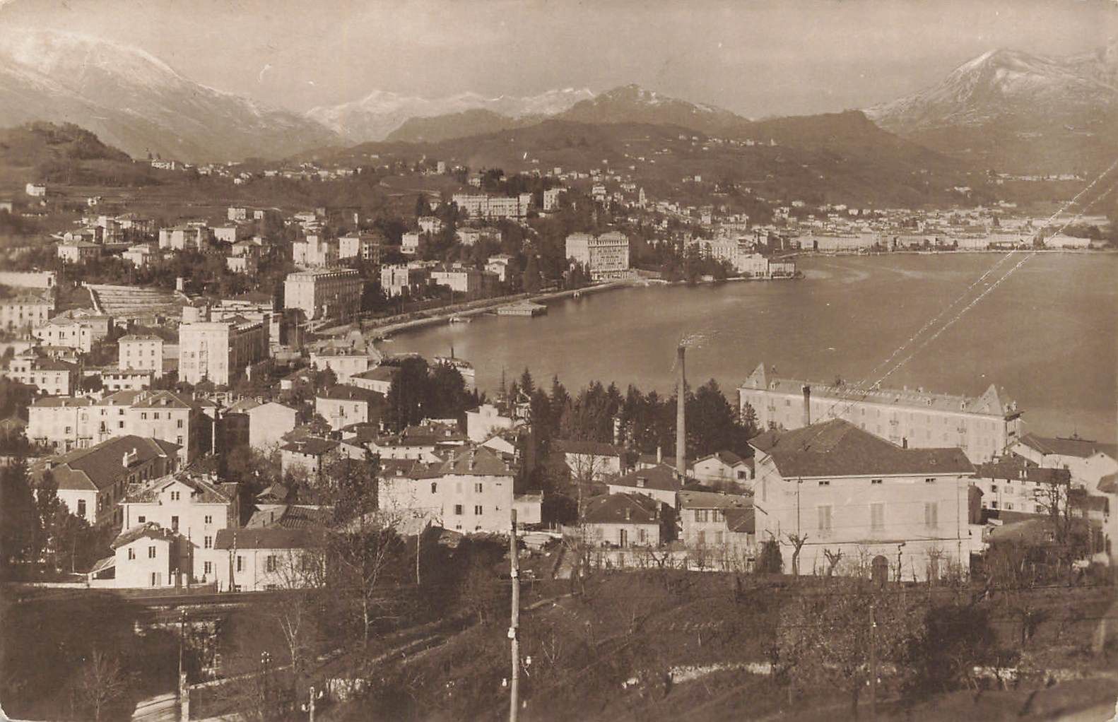 Cartoline postali: Lugano Paradiso – Usato da Biasca venduto da Blenio71