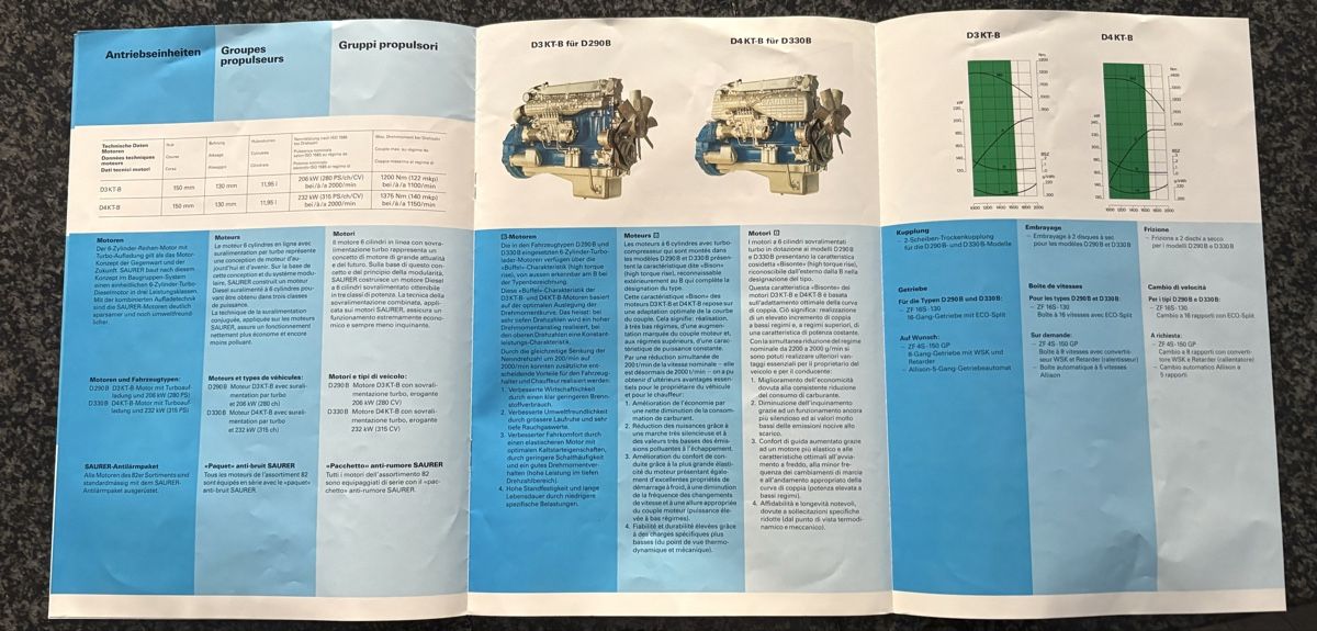 Saurer Documents: Saurer Prospekt Sattelschlepper – D'occasion à 3203 Mühleberg par bea_myw6 2