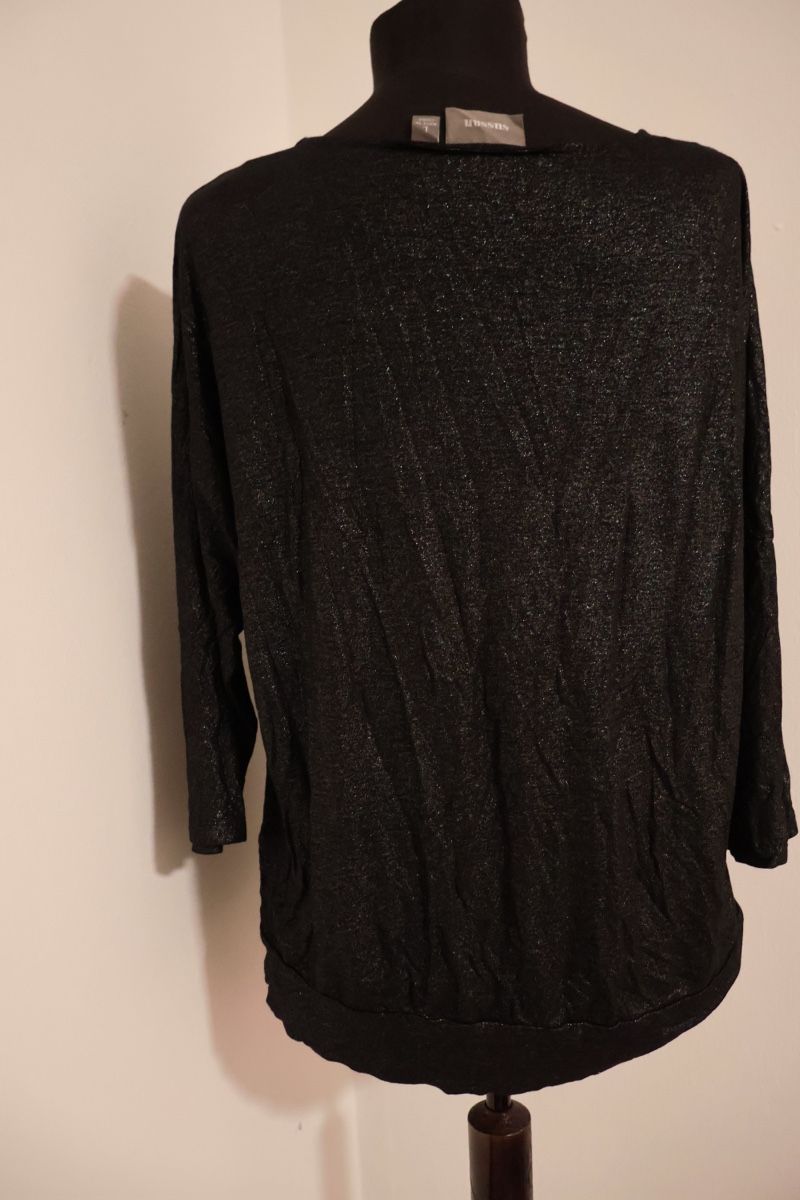 Camicette: Schwarzer Glitzer Bluse festlich und warm, Grösse L – Nuovo (secondo la descrizione) da Bösingen venduto da ash_jnn8 4