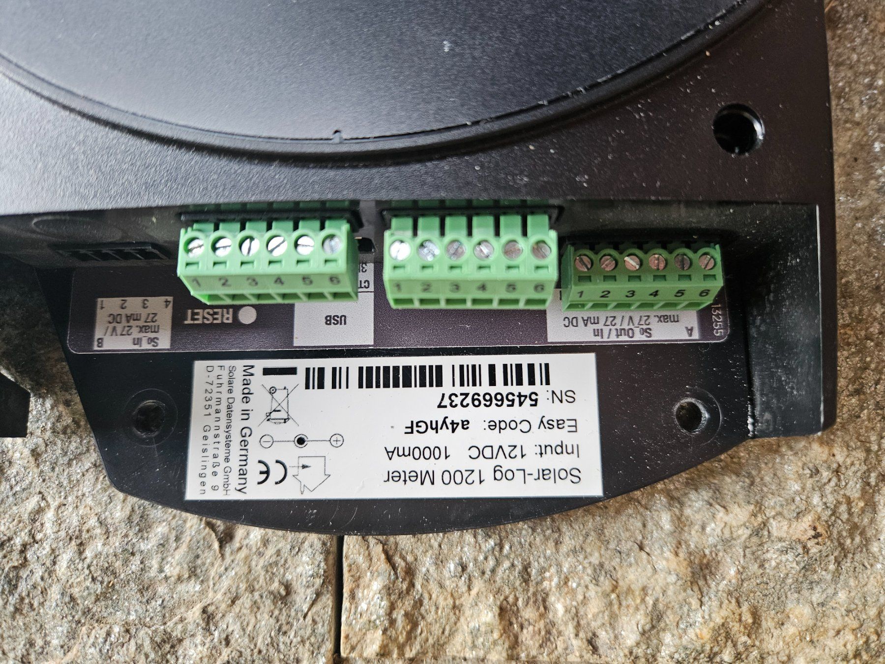 Steuerung: Solar-Log 1200 inkl. Smartmeter – Gebraucht aus Niedergösgen von Boumaa 2