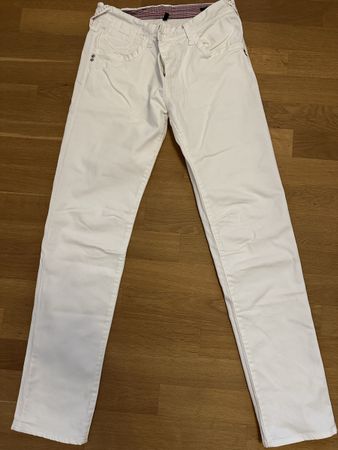 Herren Hose Weiss