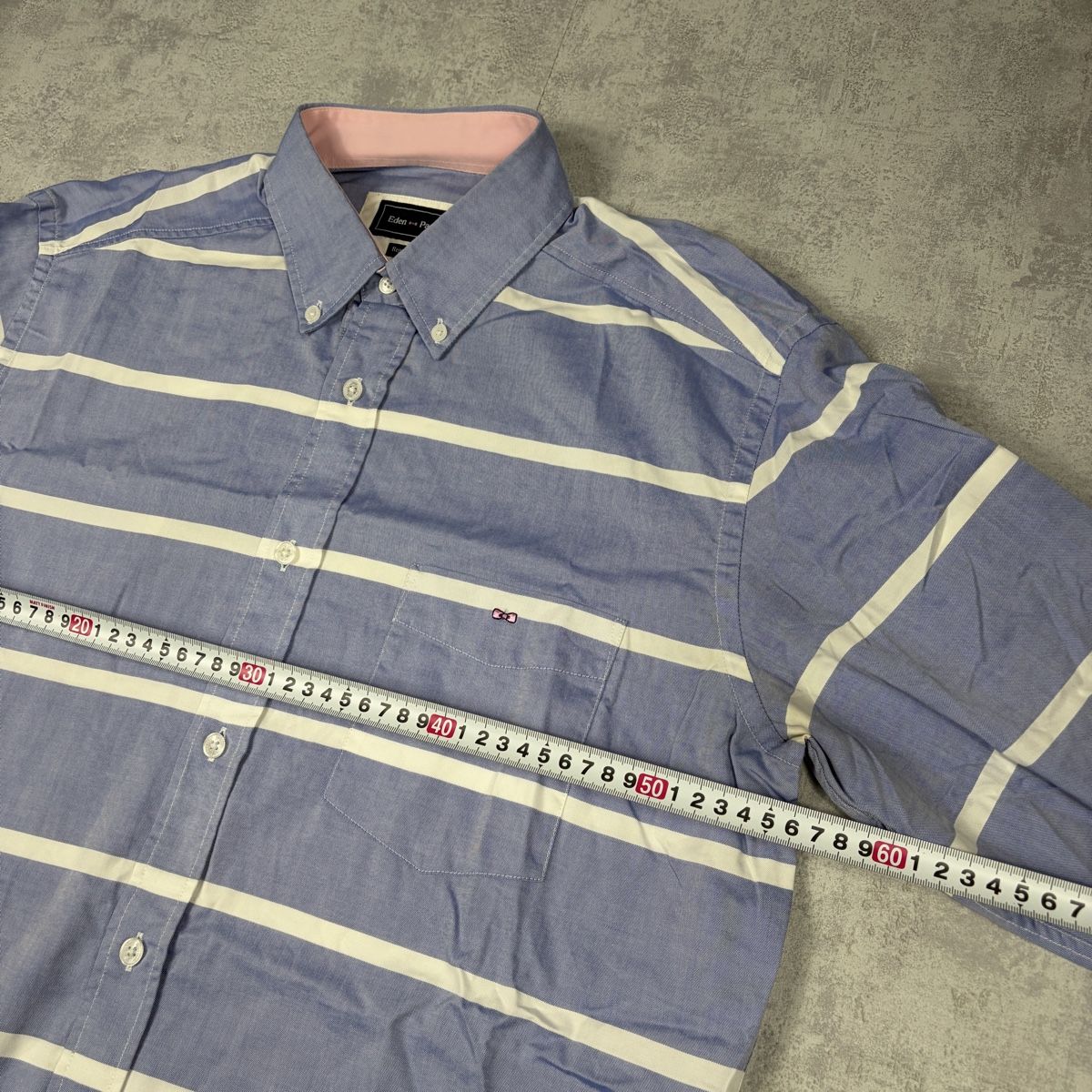 Hemden: Chemise Eden Park rayée bleu et blanche - L Regular – Neu (gemäss Beschreibung) aus Hauterive NE von Leo_o 5