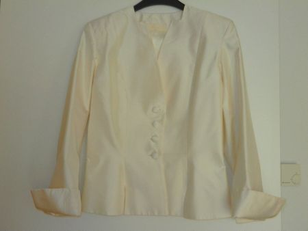 Tailleur 3 pièces couleur champagne