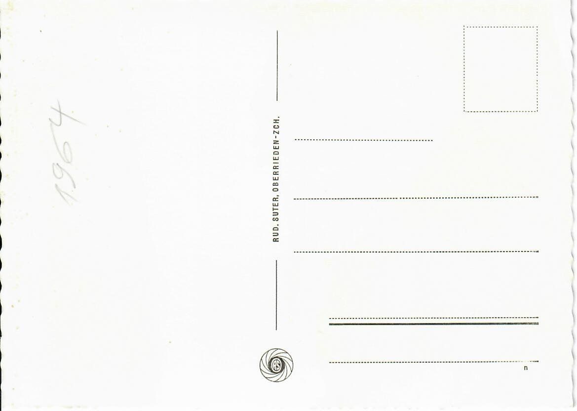 Cartoline postali: Raveisch, Plan, Laret und Compatsch – Usato da Hochdorf venduto da Ziegel-16 1