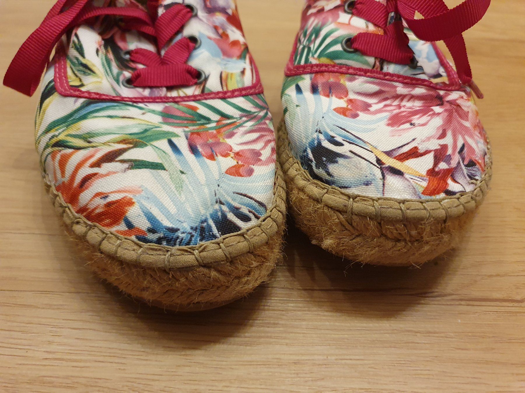 Scarpe da donna: MACARENA Espadrilles Blumen, floral & pink, Gr. 36 – Usato da Heinrichswil venduto da sabi2809 2