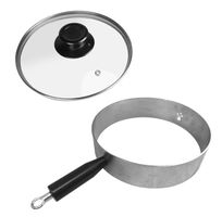 REMUNDI Bratring Grillring mit Deckel ø20cm