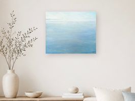 Morgenlicht am Meer – Acrylgemälde 50×60 cm