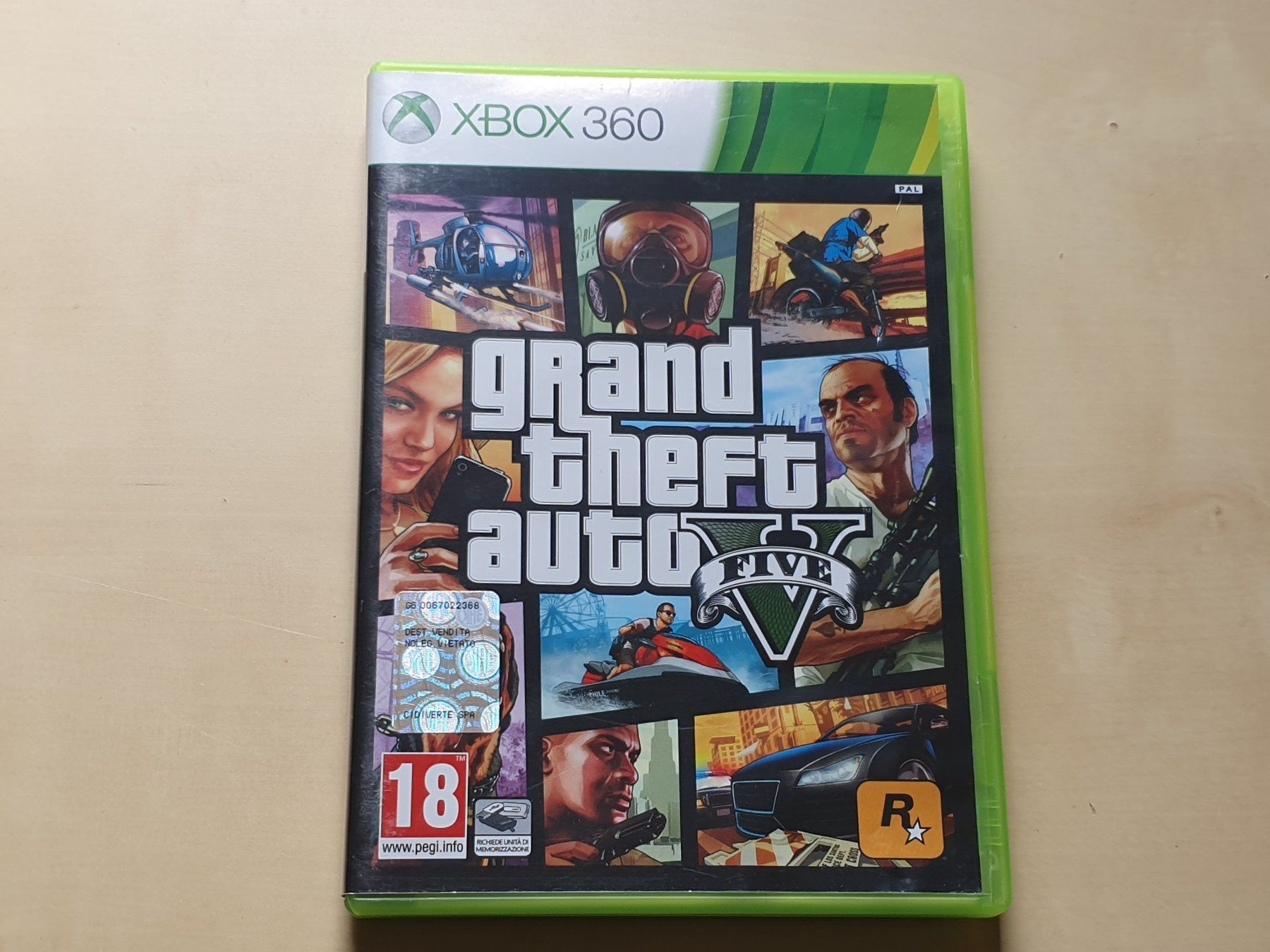 Microsoft Spiele: Grand Theft Auto Five GTA 5 ITA – Gebraucht aus Stansstad von collectorsshop