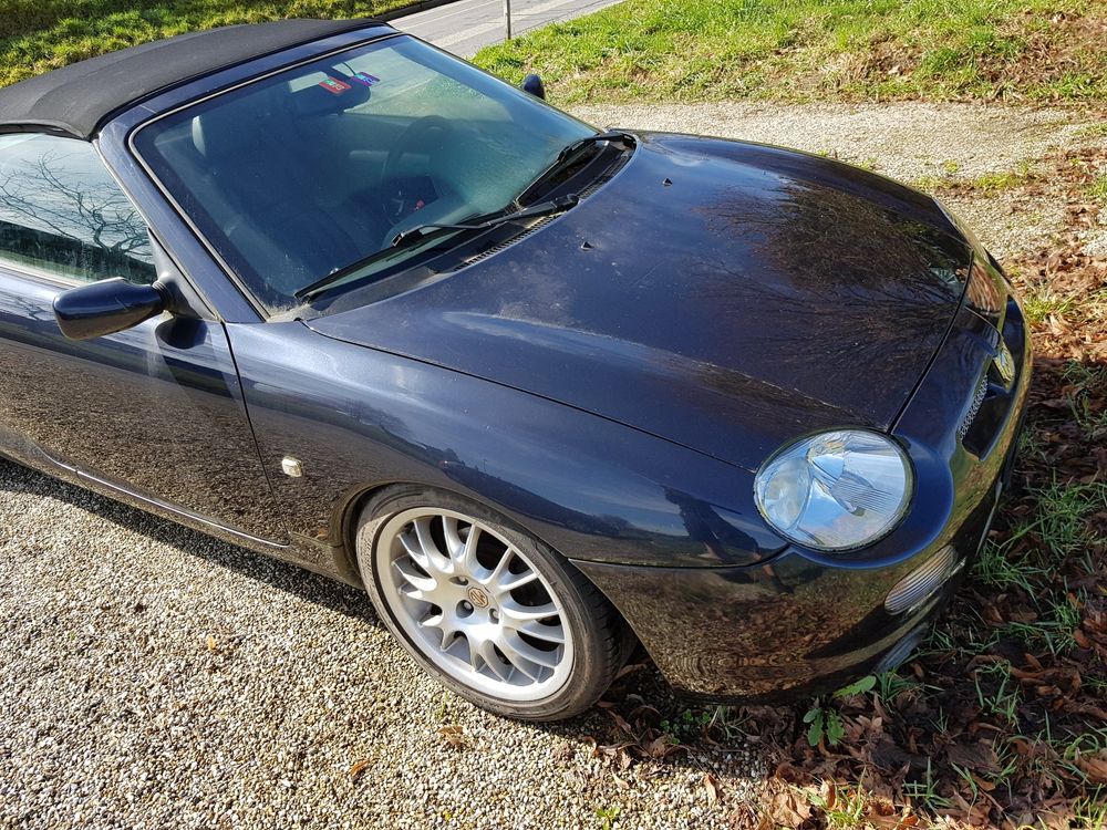 MG MGF VVC mit Spoiler, 16 Zoll Felgen und Thermoverdeck | Kaufen auf ...