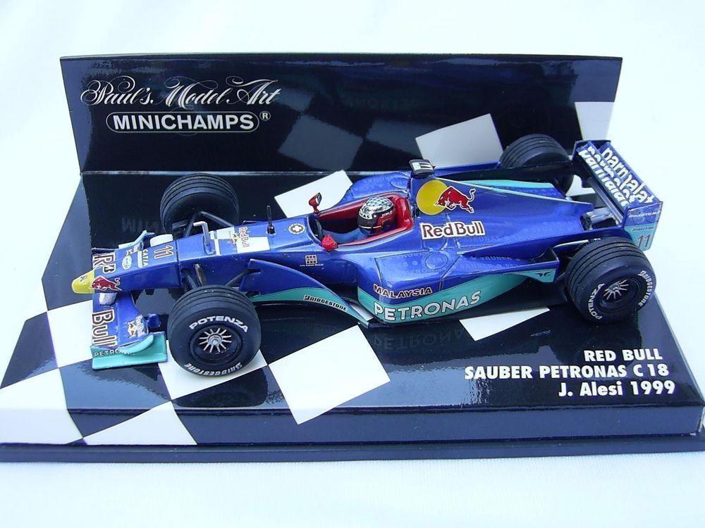 RedBull Sauber Petronas Jean Alesi 1999 1:18 - Collection